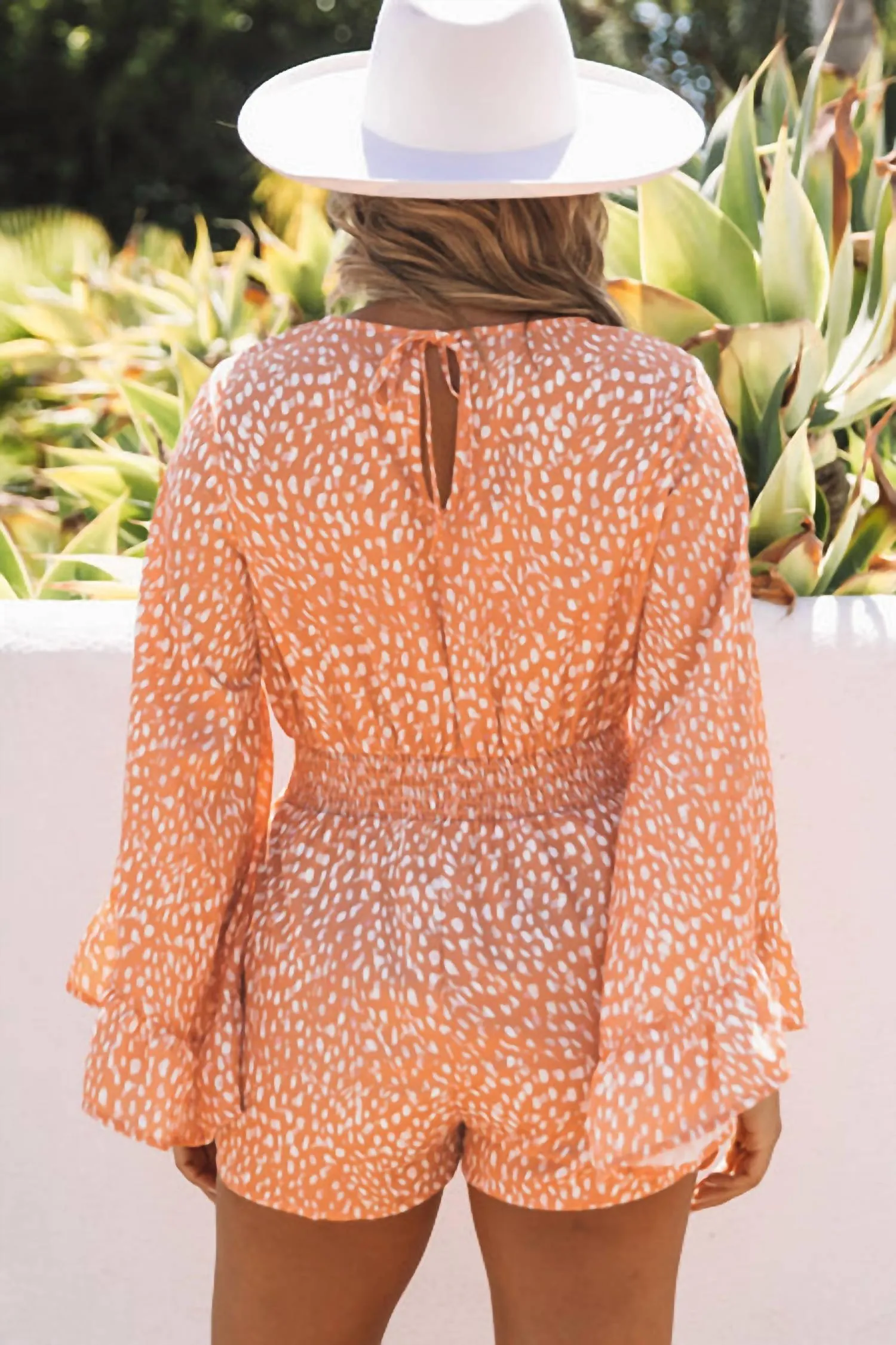 Amaryllis - Animal Spotted Print Romper