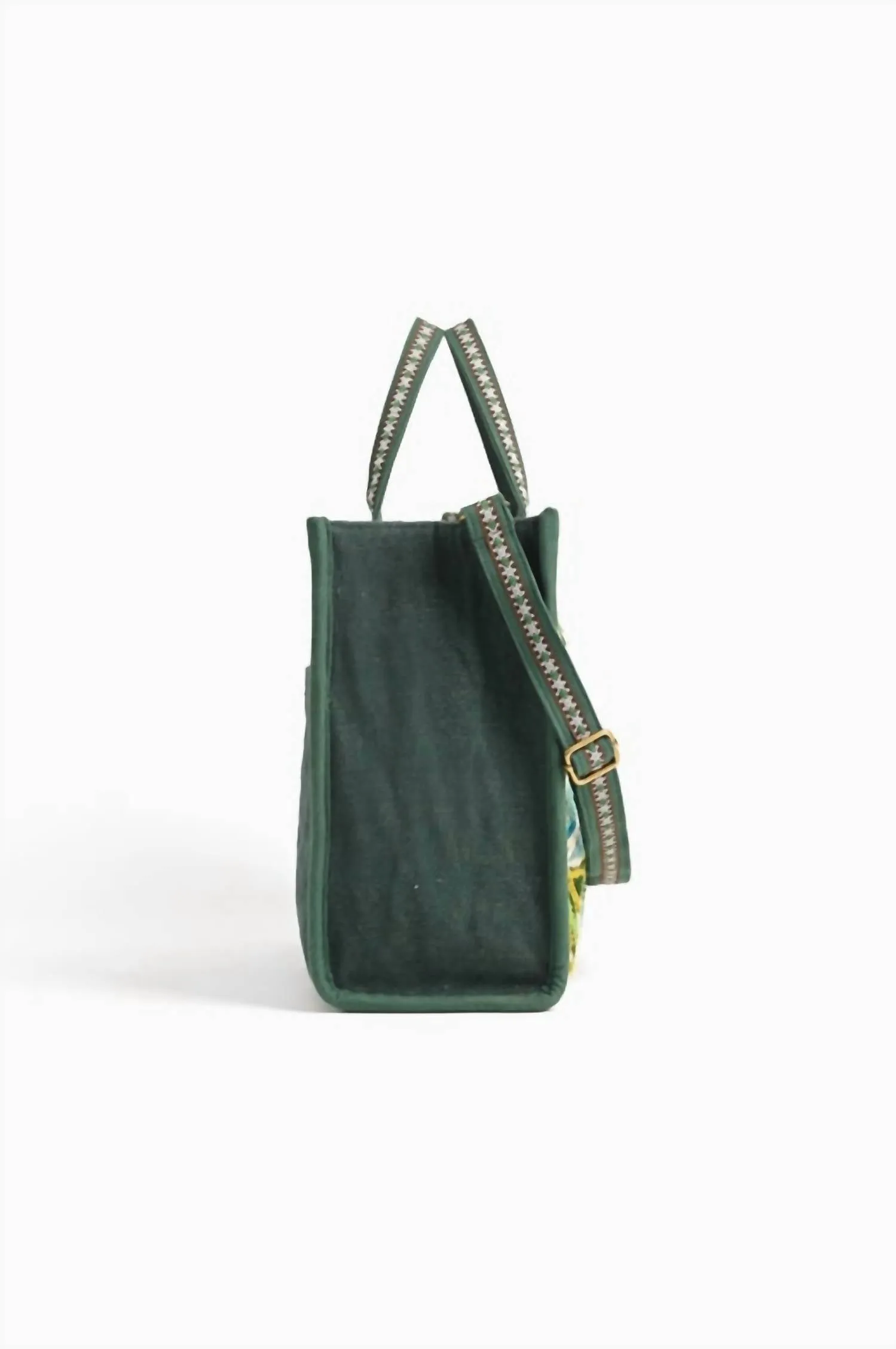 America & Beyond - Women's Monstera Embellished Bag