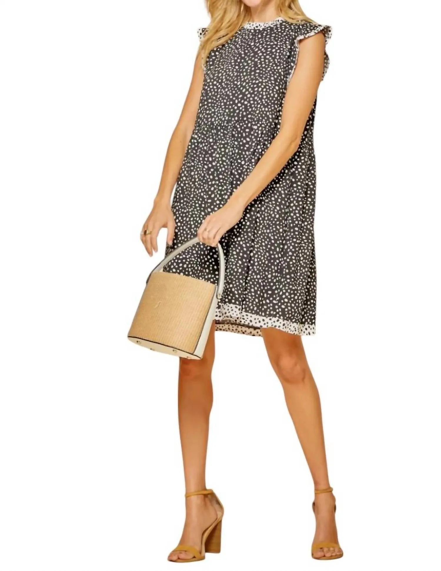 Andree By Unit - Dance With Me Polka Dot Dress