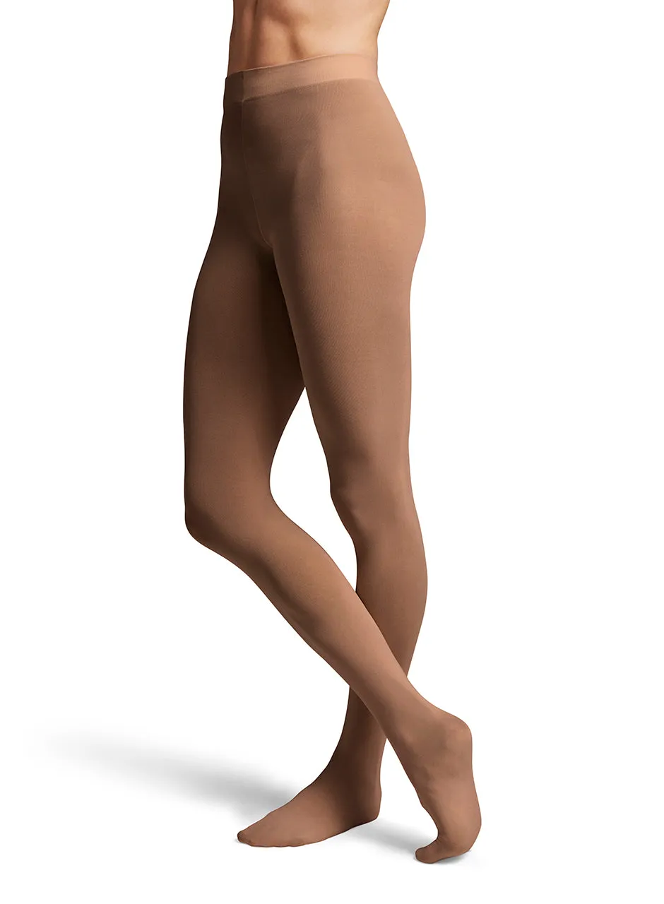 BLOCH - TO981G -  Girls Contoursoft Footed Tight