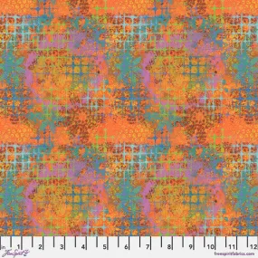 Butterfly Fields Crosshatch Orange
