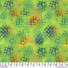 Butterfly Fields Spotty Lime