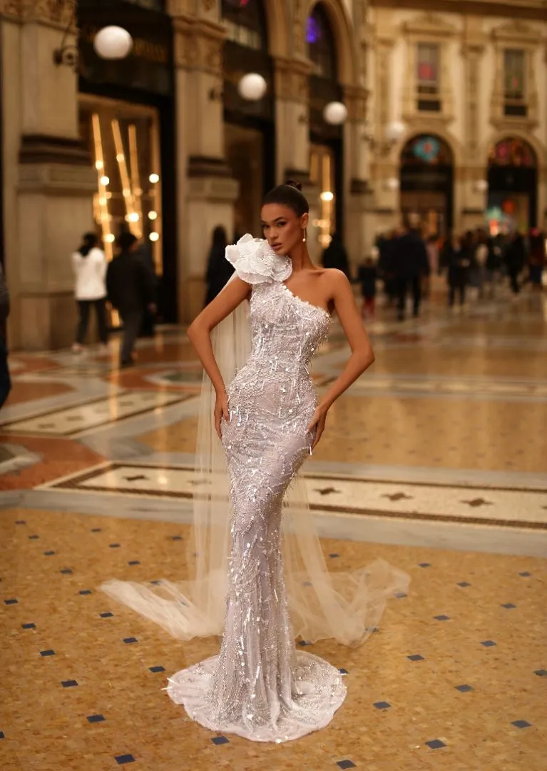 Cathartic White Wedding Dress