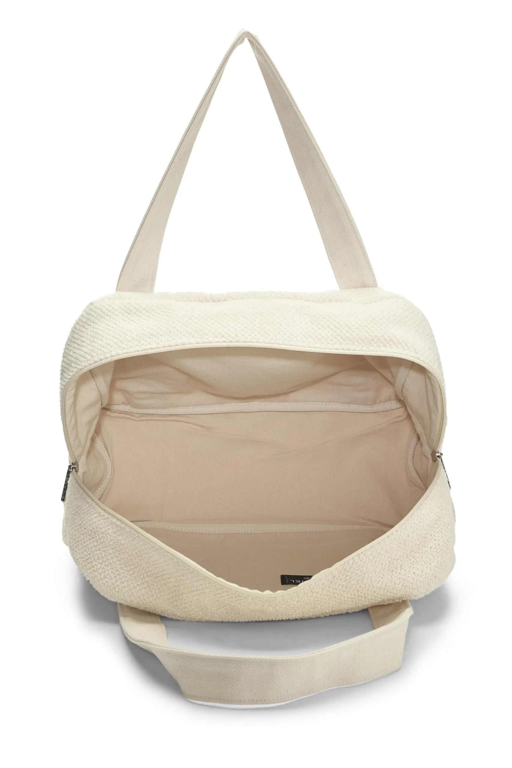 Chanel,  White Terry Cloth 'CC' Beach Set, White