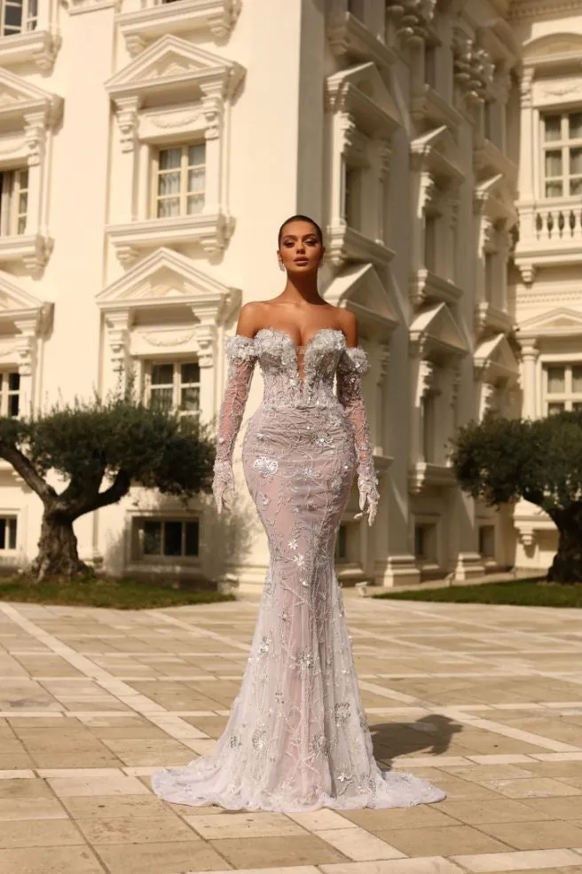Dexterous White Wedding Dress