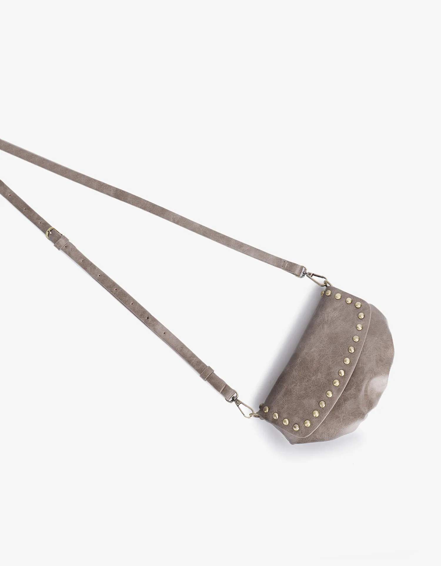 ETTA WAXED STUDDED GREY
