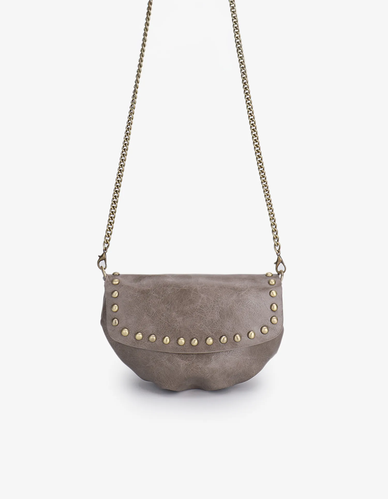 ETTA WAXED STUDDED GREY