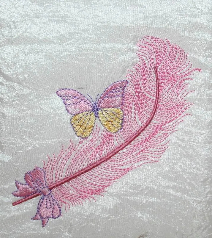 Feathery Tote Bag