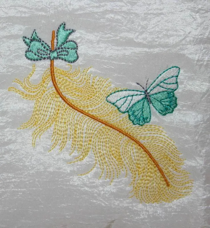 Feathery Tote Bag