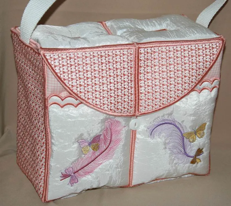 Feathery Tote Bag