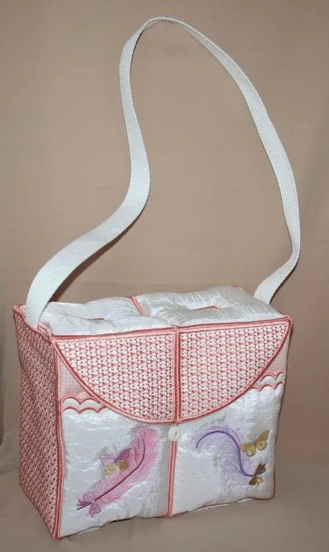 Feathery Tote Bag
