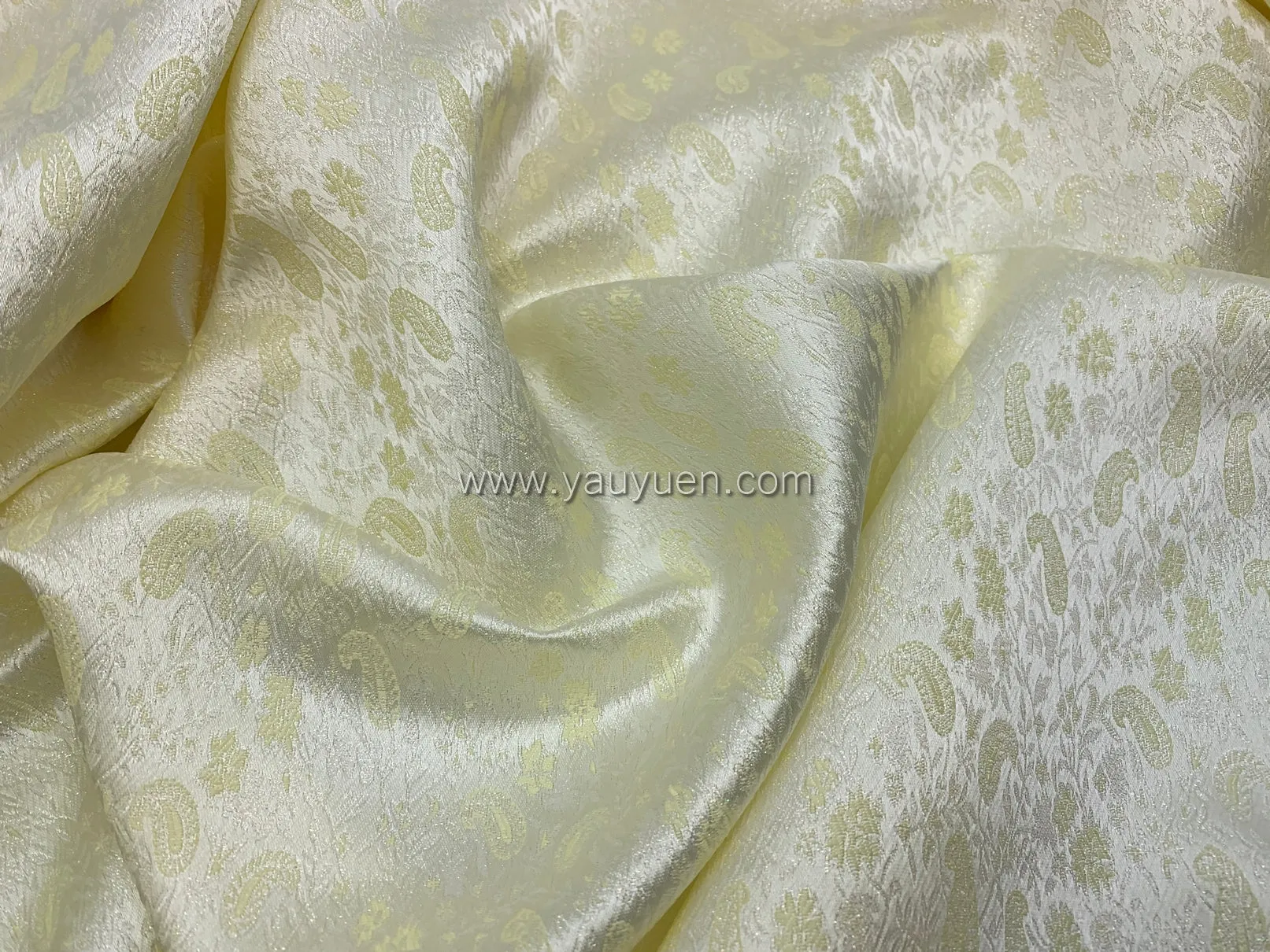 FS-2801 - India Luminous Paisley Brocade (6 Colours)