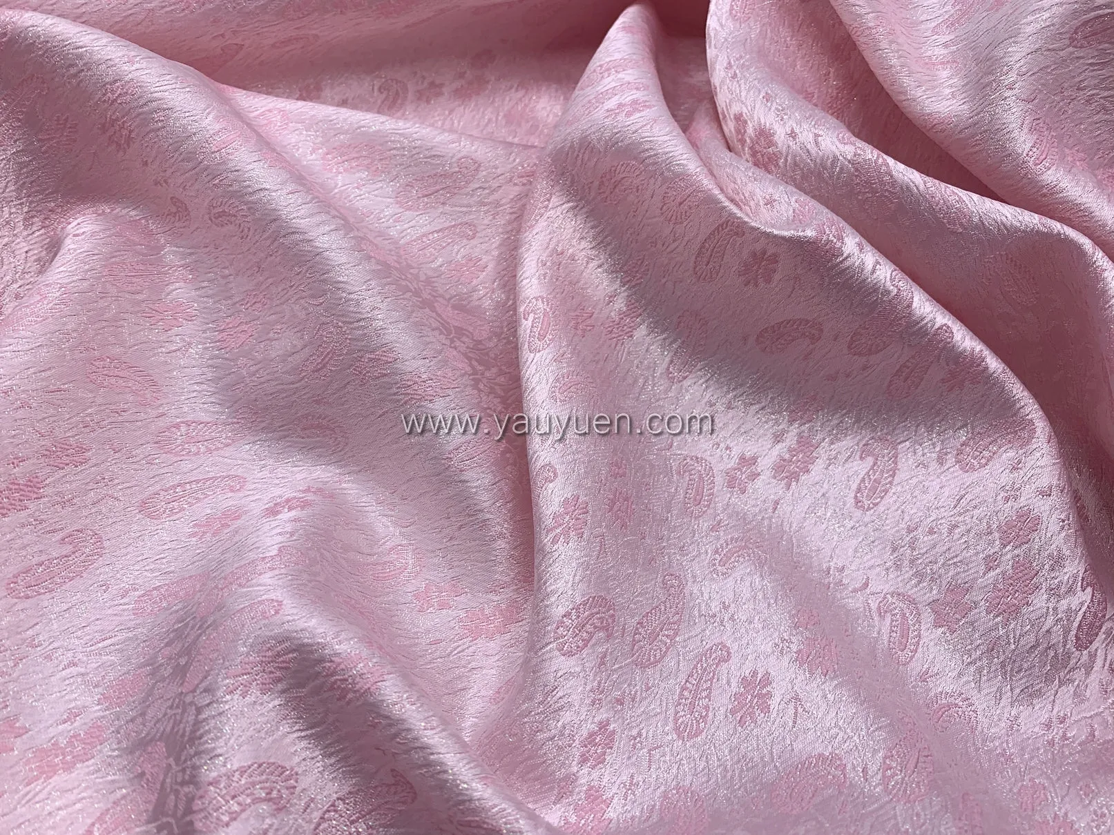 FS-2801 - India Luminous Paisley Brocade (6 Colours)