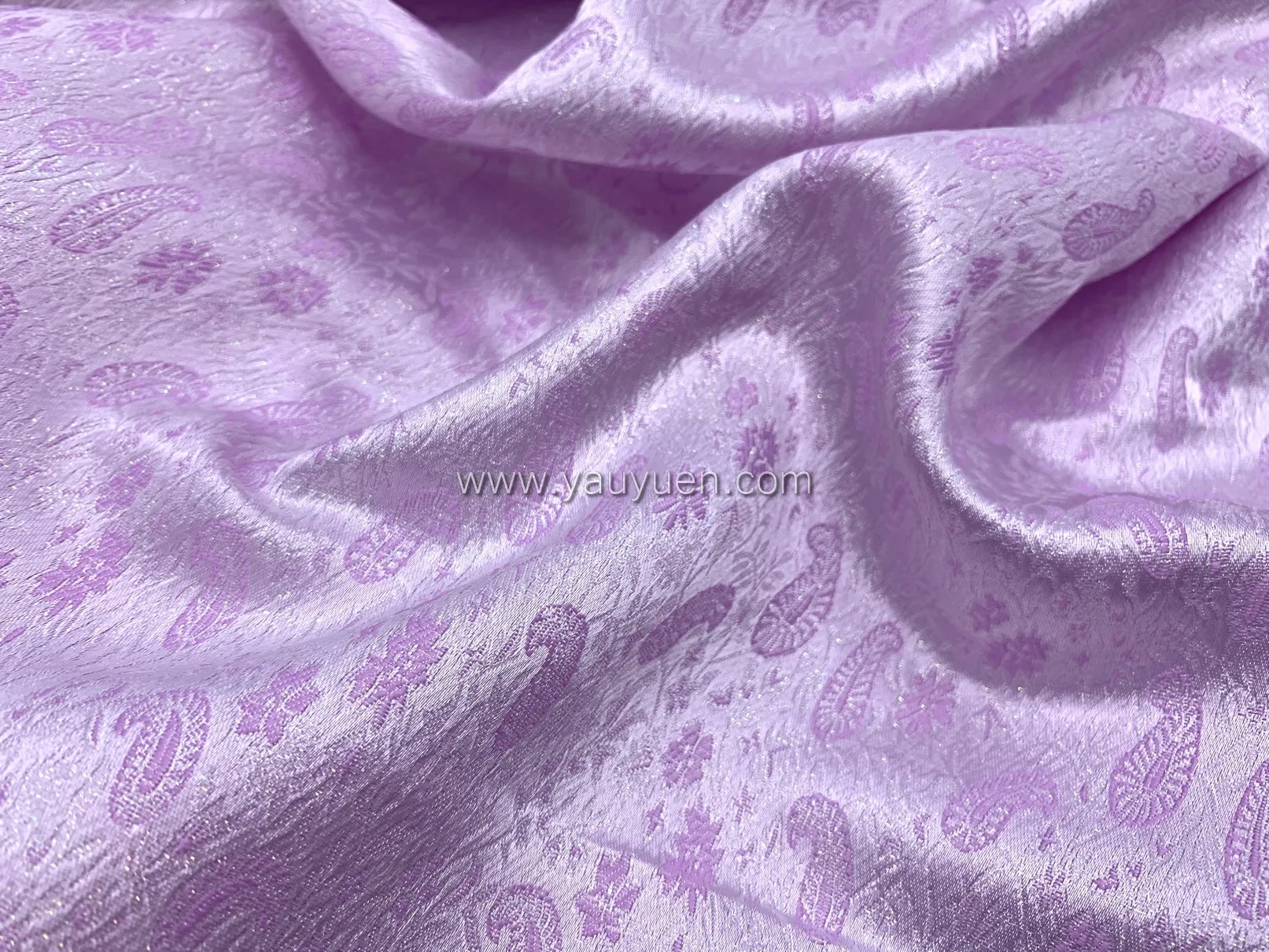 FS-2801 - India Luminous Paisley Brocade (6 Colours)