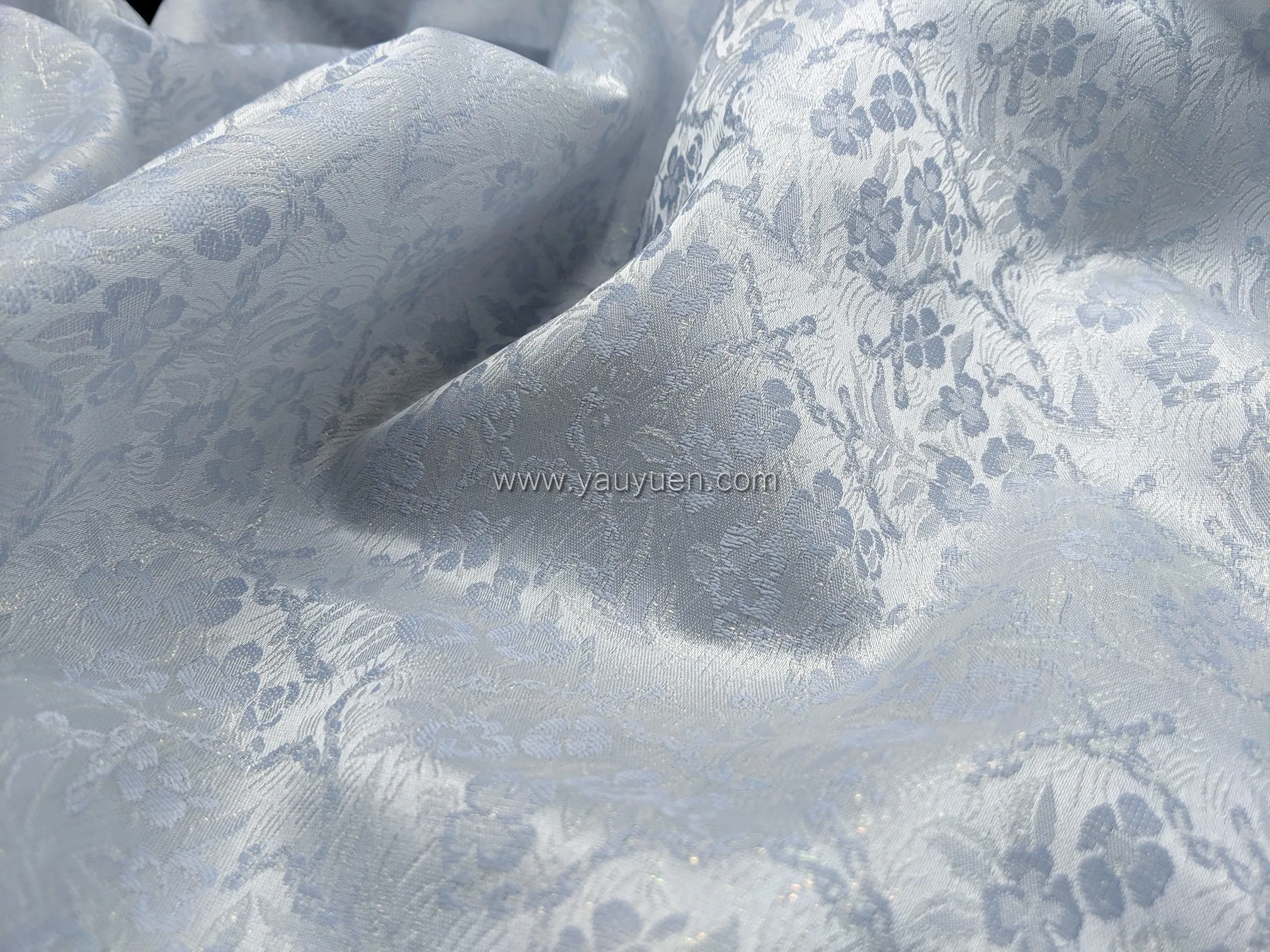 FS-2802 - India Luminous Clover Brocade (7 Colours)