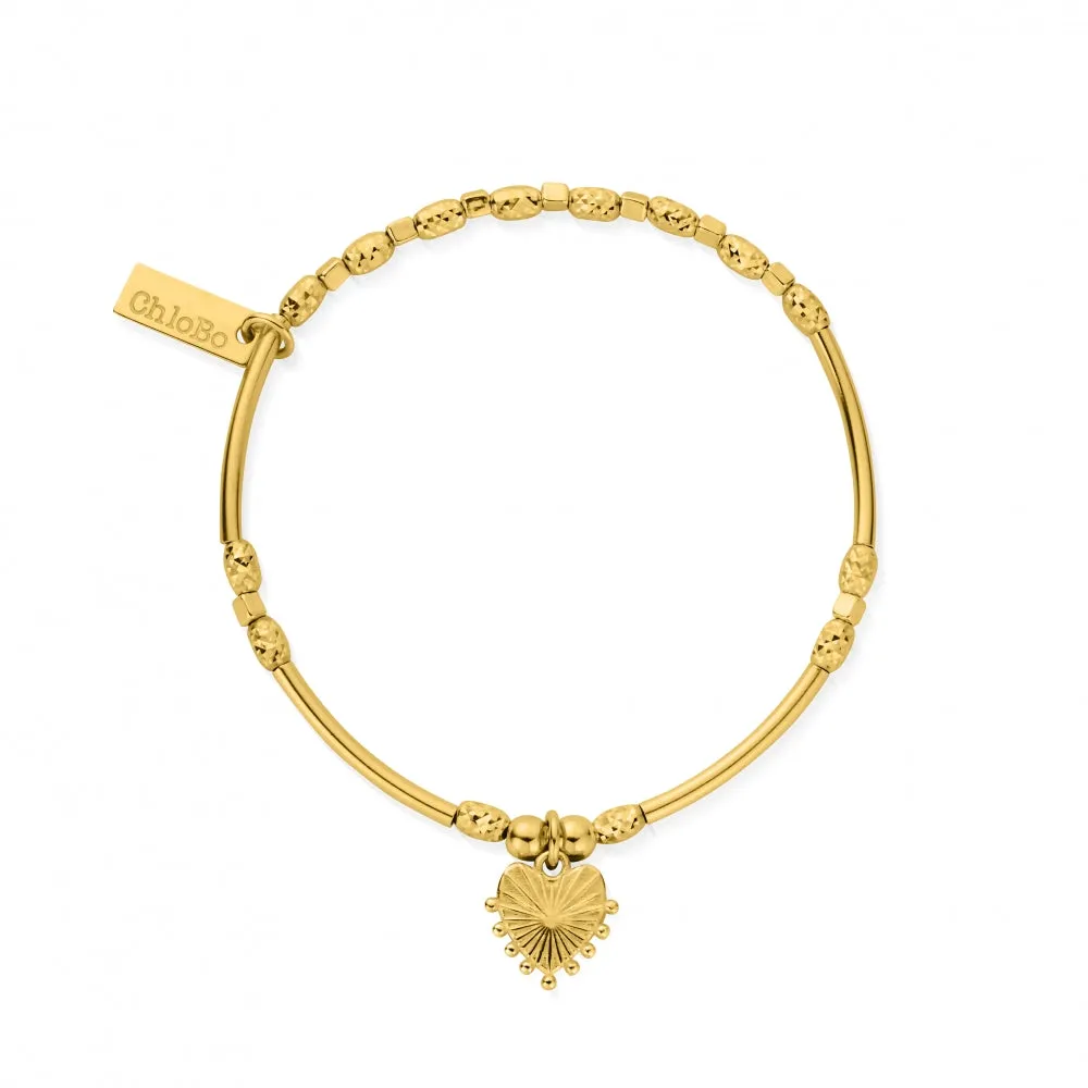 Glowing Beauty Bracelet - Gold - GBMNCSR3197
