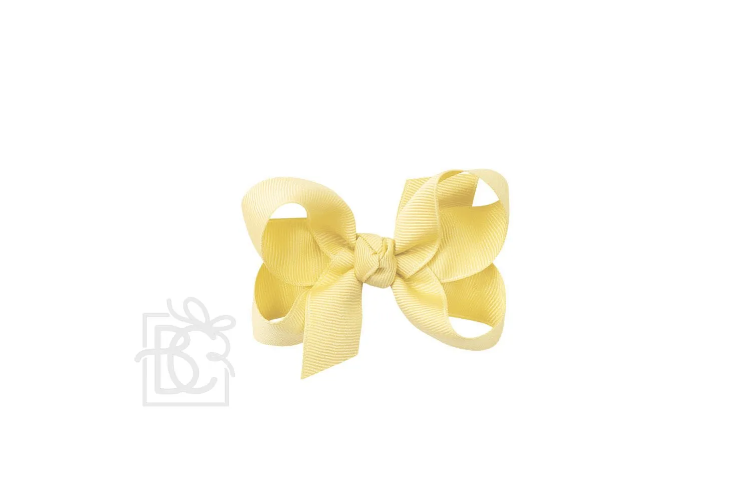 Grosgrain Bow on Clip - Medium 3.5"