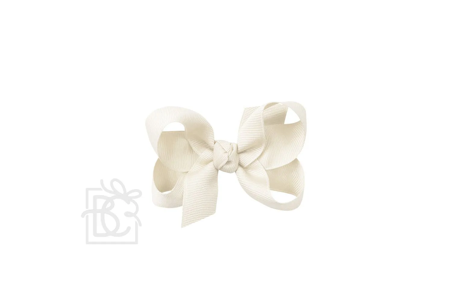 Grosgrain Bow on Clip - Medium 3.5"