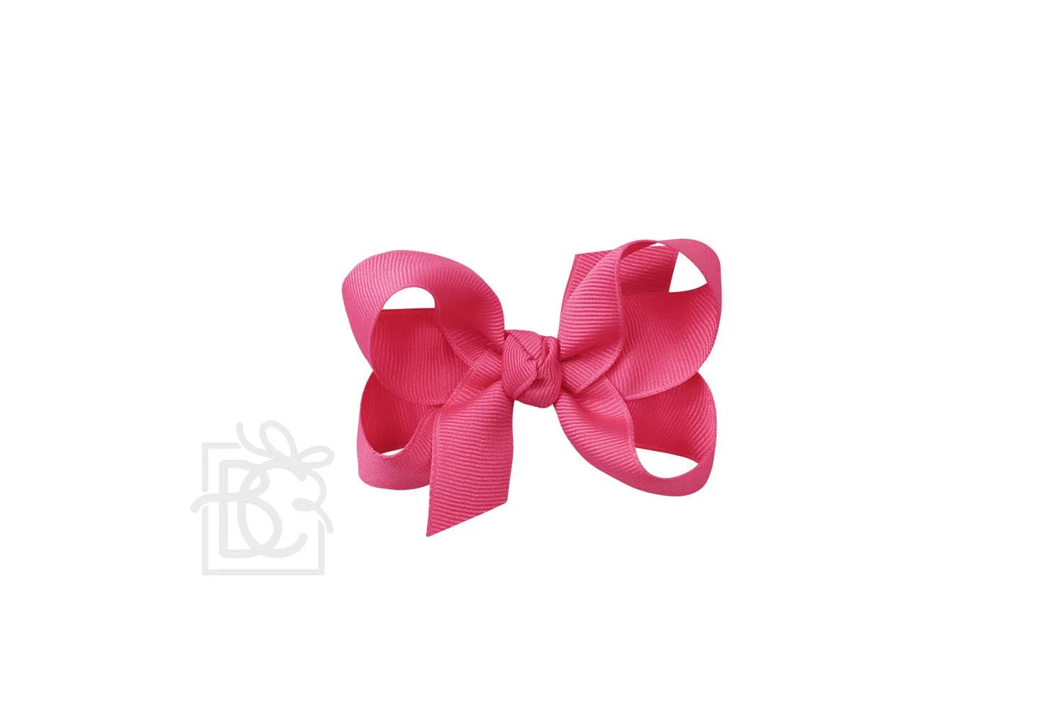 Grosgrain Bow on Clip - Medium 3.5"