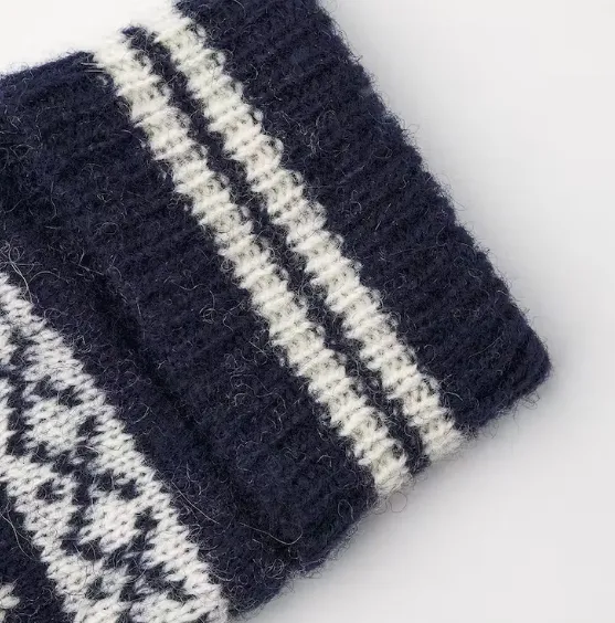 Hestra Kids&#x27; Nordic Mittens Navy/Offwhite | Buy Hestra Kids&#x27; Nordic Mittens Navy/Offwhite here | Outnorth