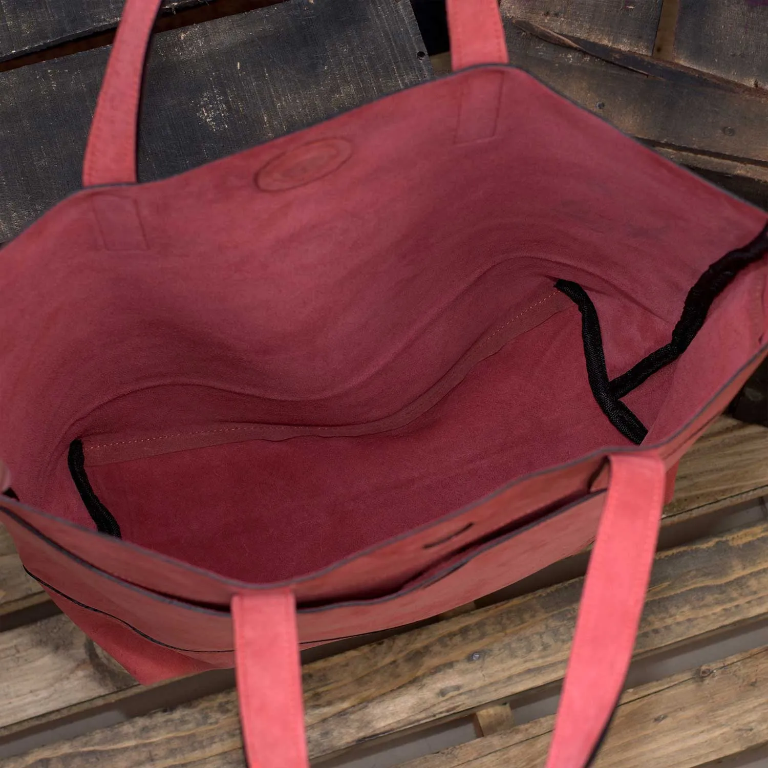 Jagrogo Ladies Pink Leather Purse