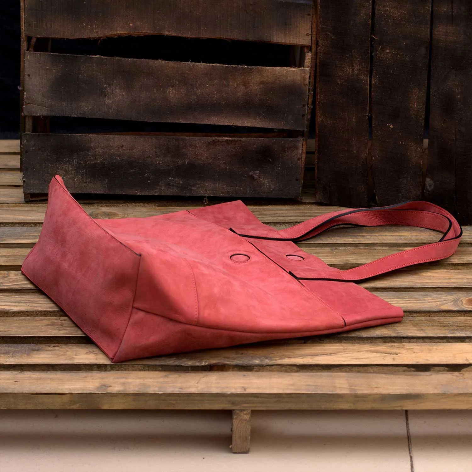 Jagrogo Ladies Pink Leather Purse