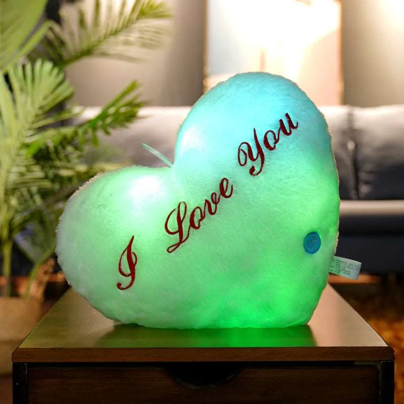 Kawaii Glowing Star & Heart Cushions