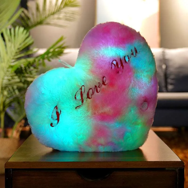 Kawaii Glowing Star & Heart Cushions