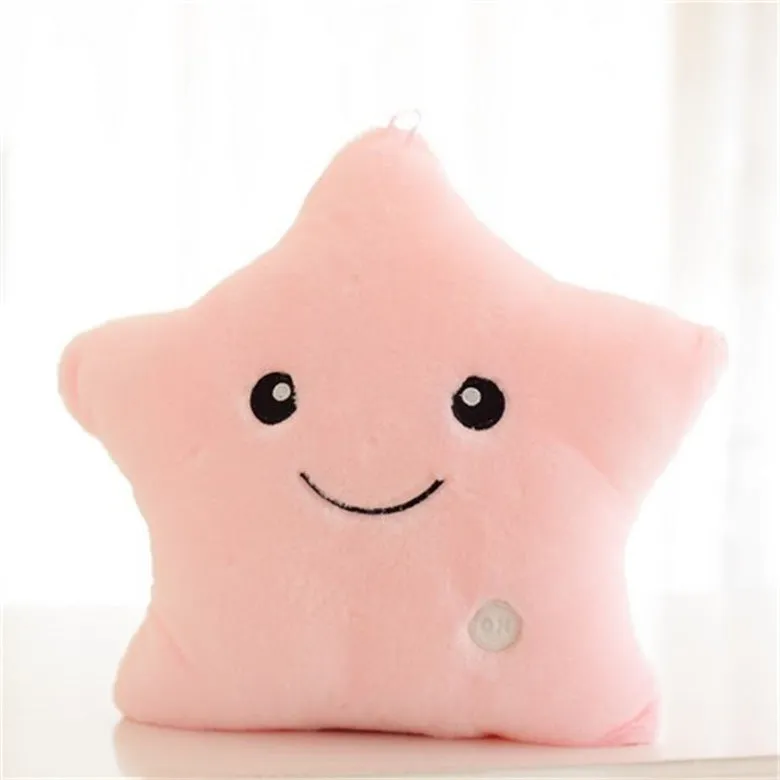 Kawaii Glowing Star & Heart Cushions