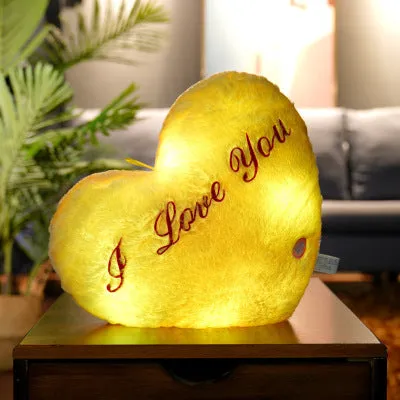Kawaii Glowing Star & Heart Cushions