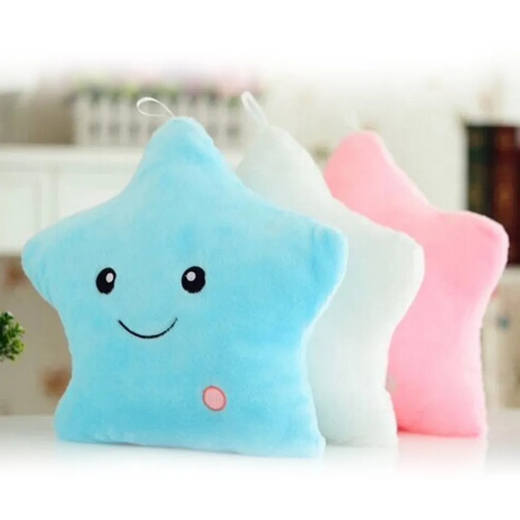 Kawaii Glowing Star & Heart Cushions