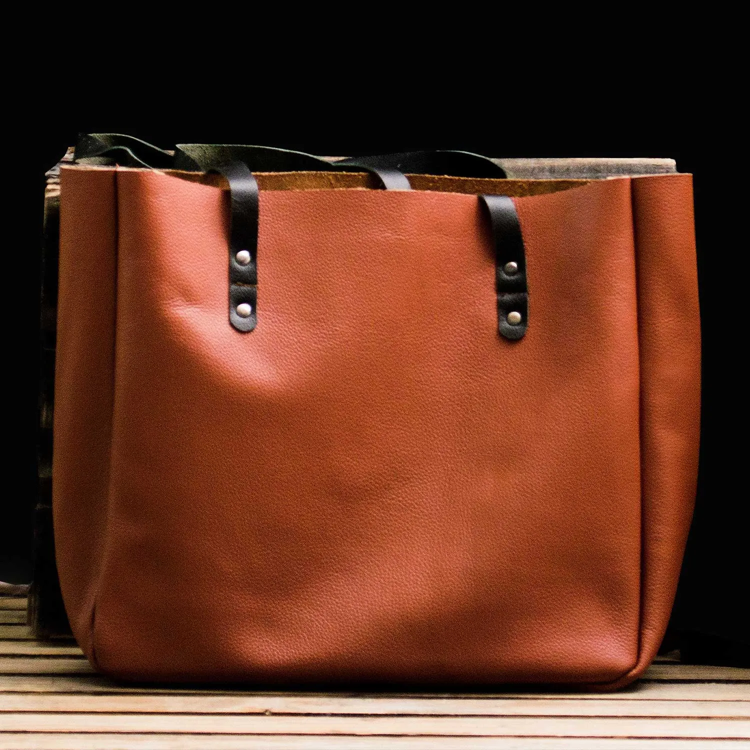 Kel Tan Large Leather Tote