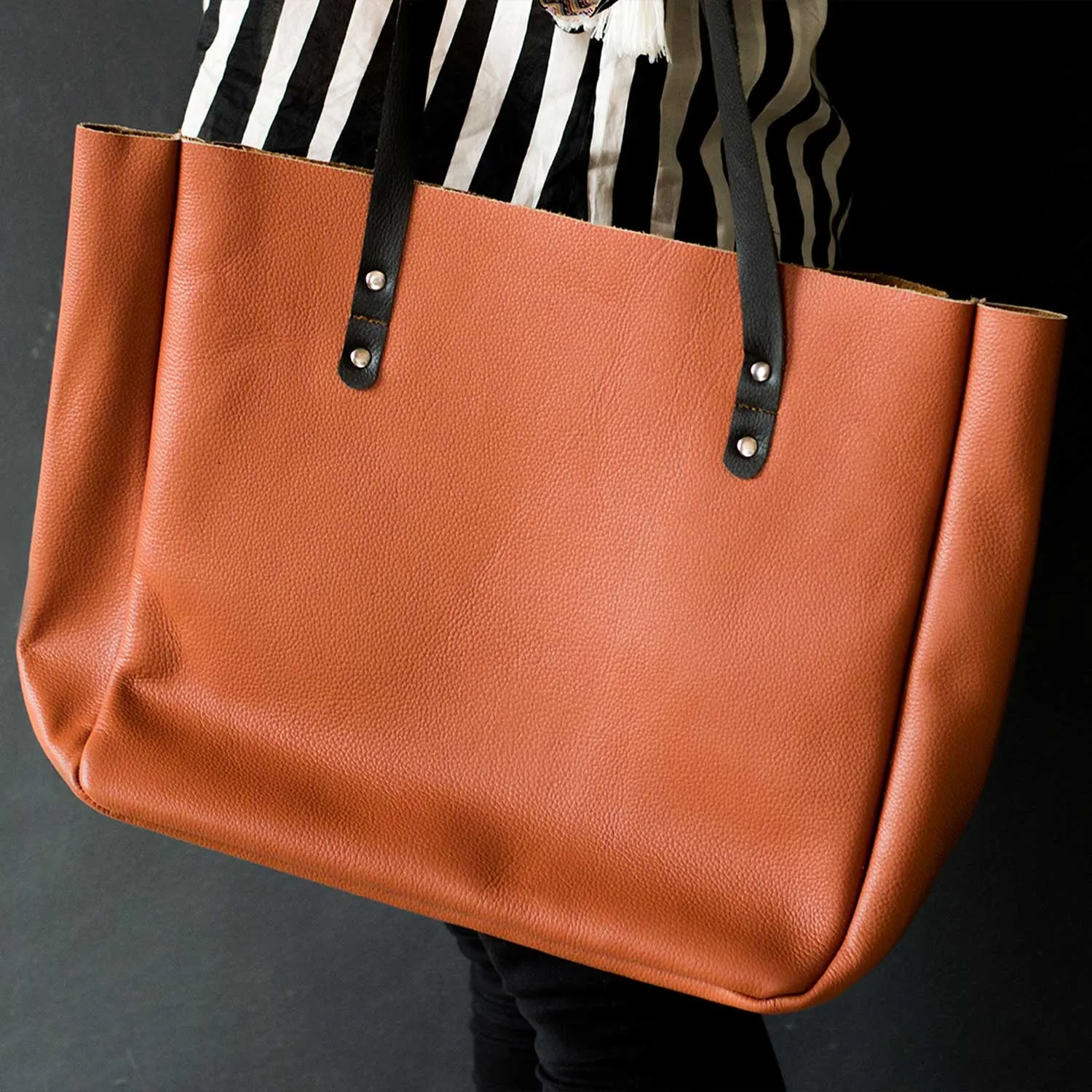 Kel Tan Large Leather Tote