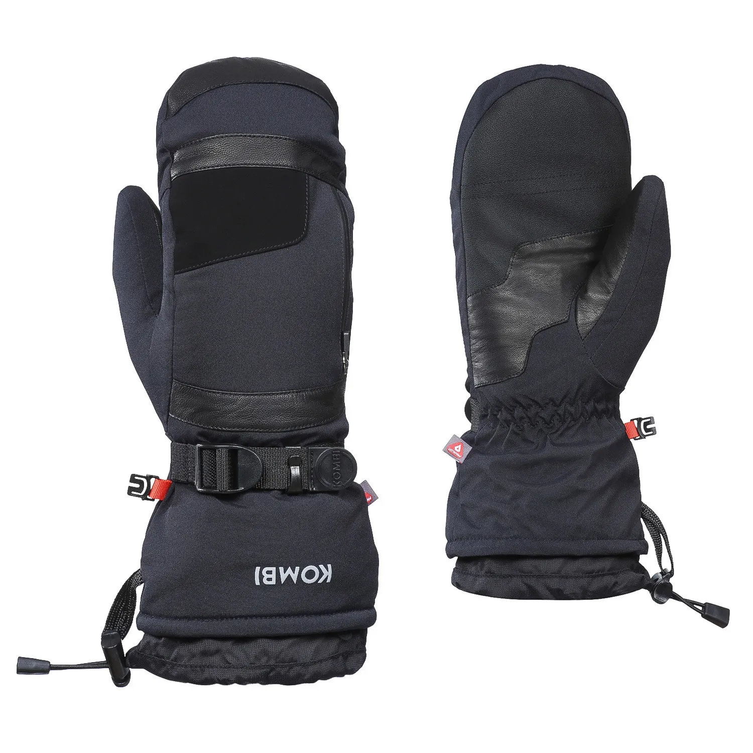 Kombi Men&#x27;s Keen Mittens Black | Buy Kombi Men&#x27;s Keen Mittens Black here | Outnorth