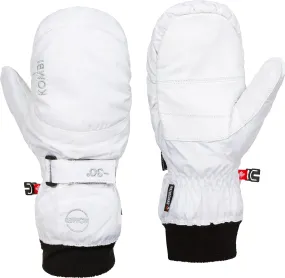 Kombi Women&#x27;s Spooky WaterGuard Mittens (2022) White Lurex | Buy Kombi Women&#x27;s Spooky WaterGuard Mittens (2022) White Lurex here | Outnorth