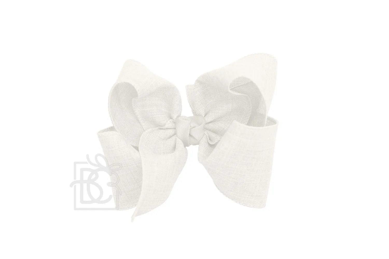 Linen Bow - XL on Clip