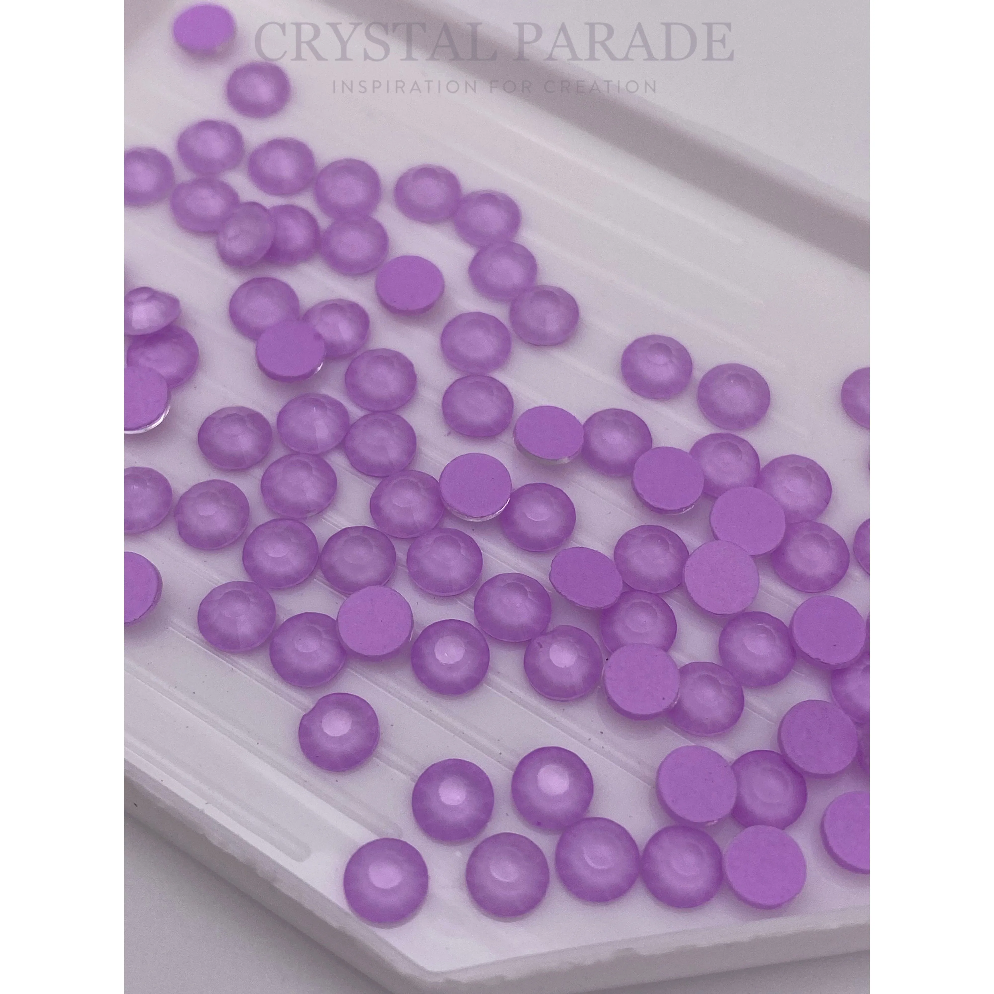 Luna Non Hotfix Crystals - Neon Violet Pack of 750