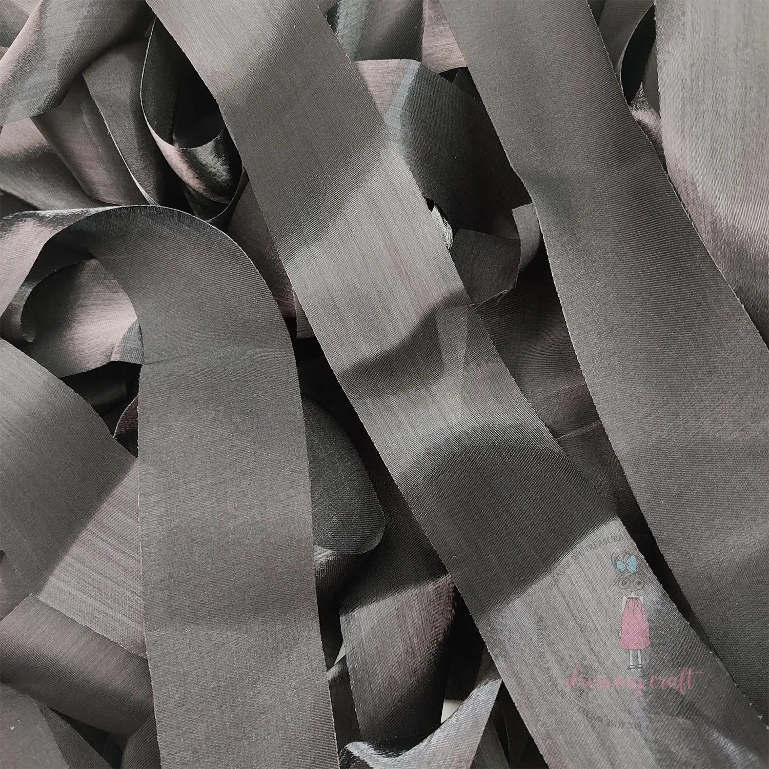 Metallic Silk Ribbons