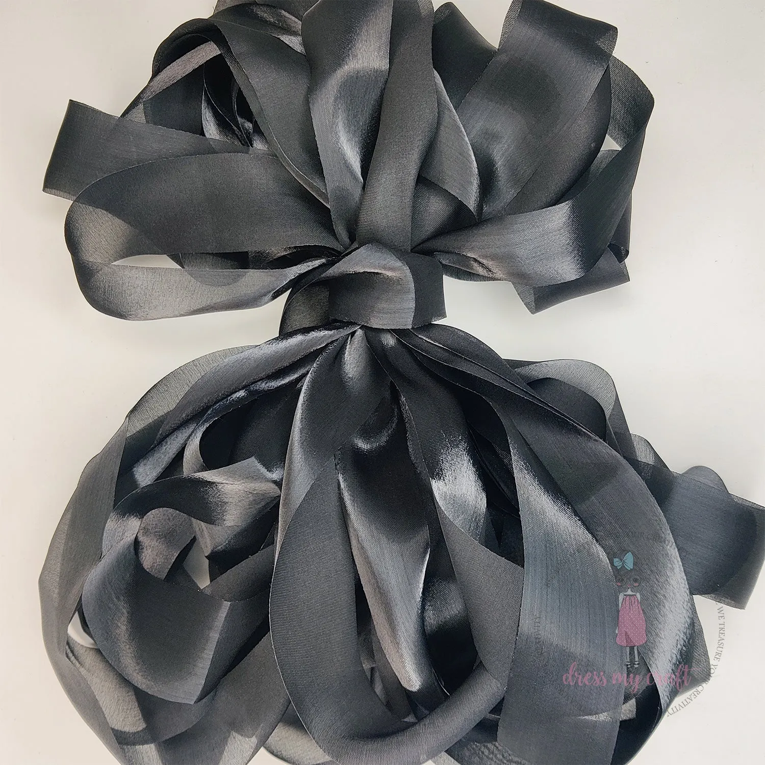 Metallic Silk Ribbons