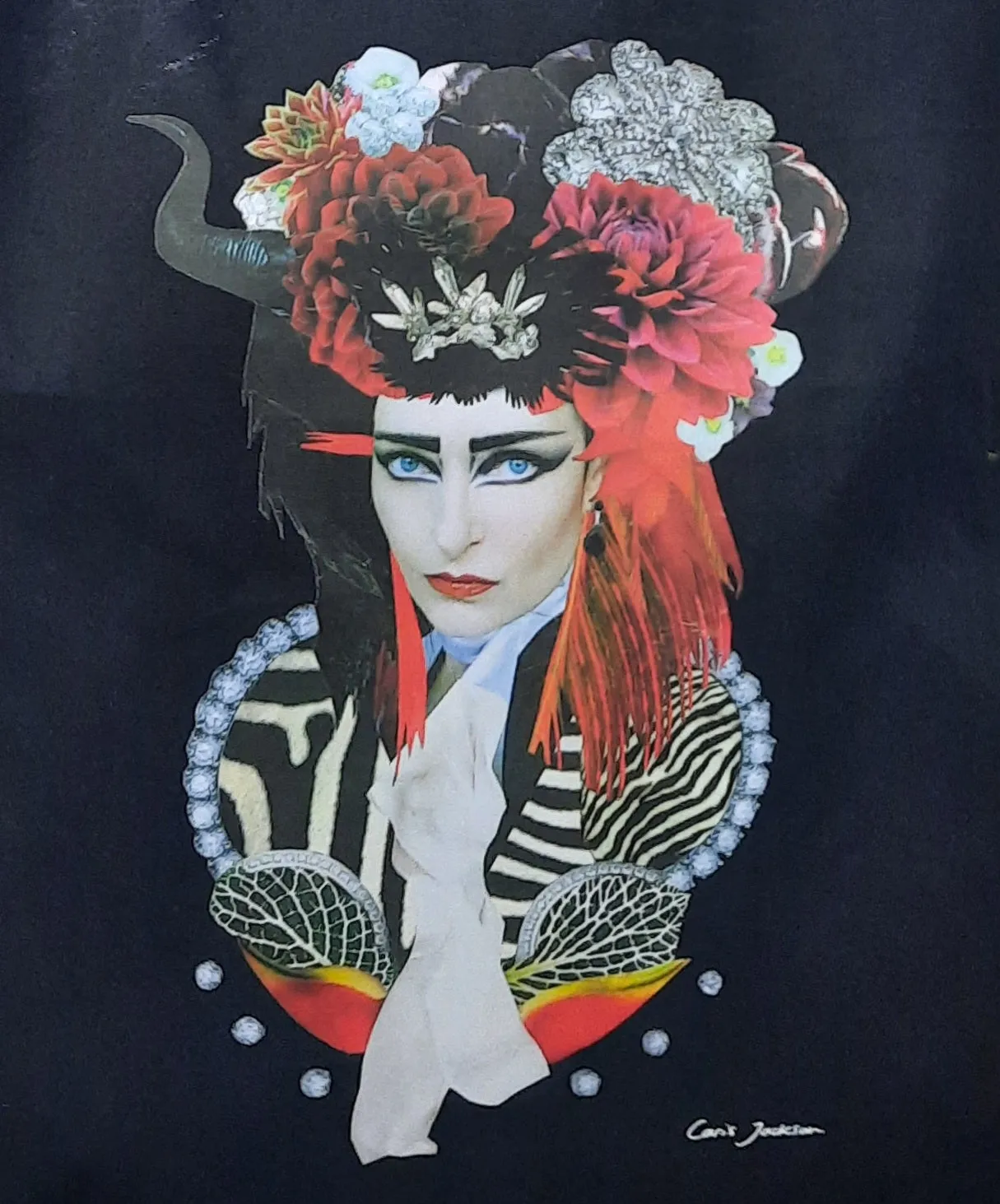 Siouxsie vibrant printed tote bag