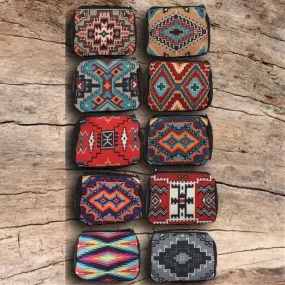 Southwestern Geometric Coin Purse