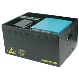 STORAGE CONTAINER, PLASTEK, 18-5/8 x 15 x 5-7/8 IN-5PK