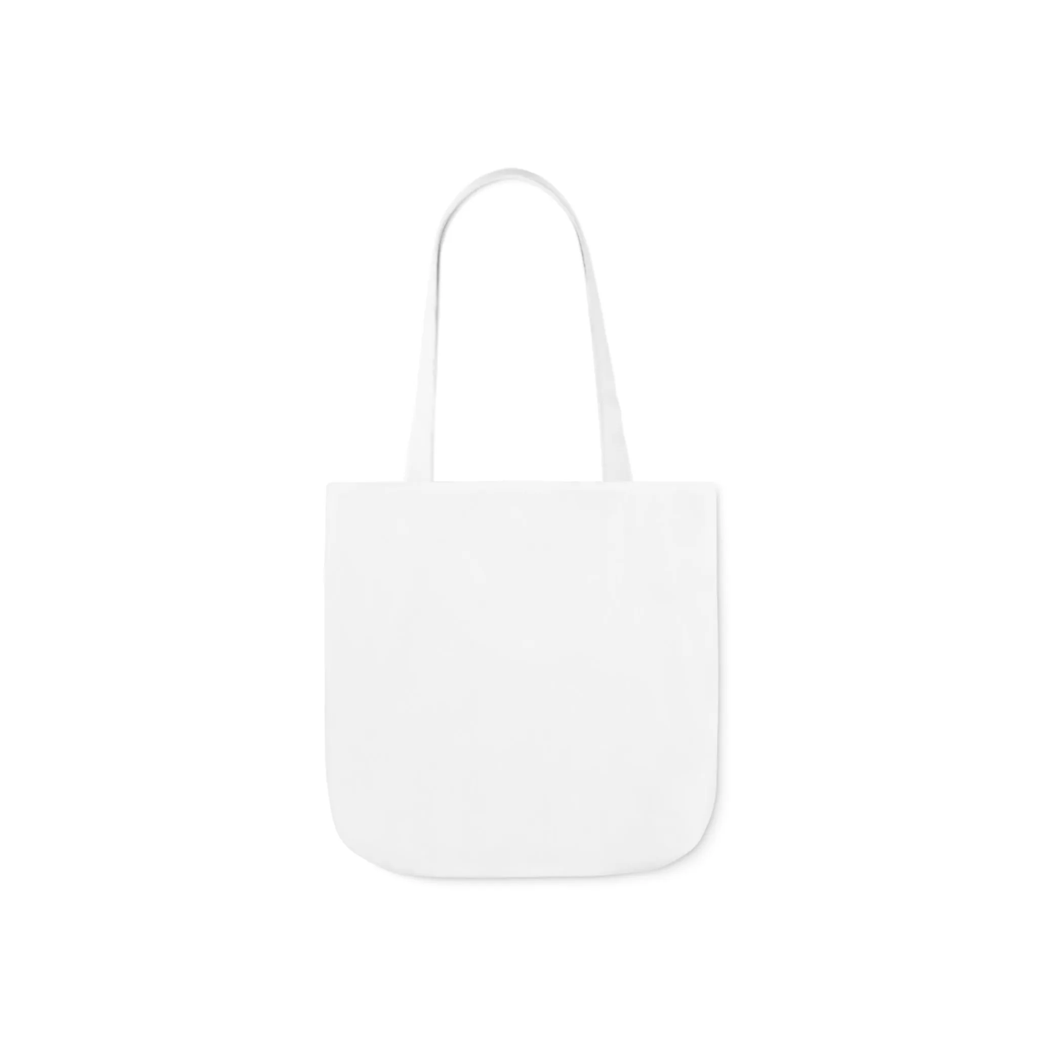 Unstoppable Wildflowers Canvas Tote Bag with Colorful Straps