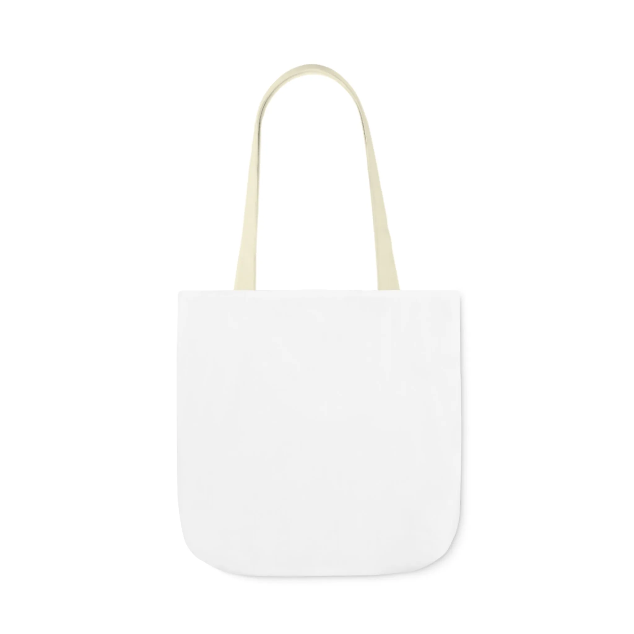 Unstoppable Wildflowers Canvas Tote Bag with Colorful Straps