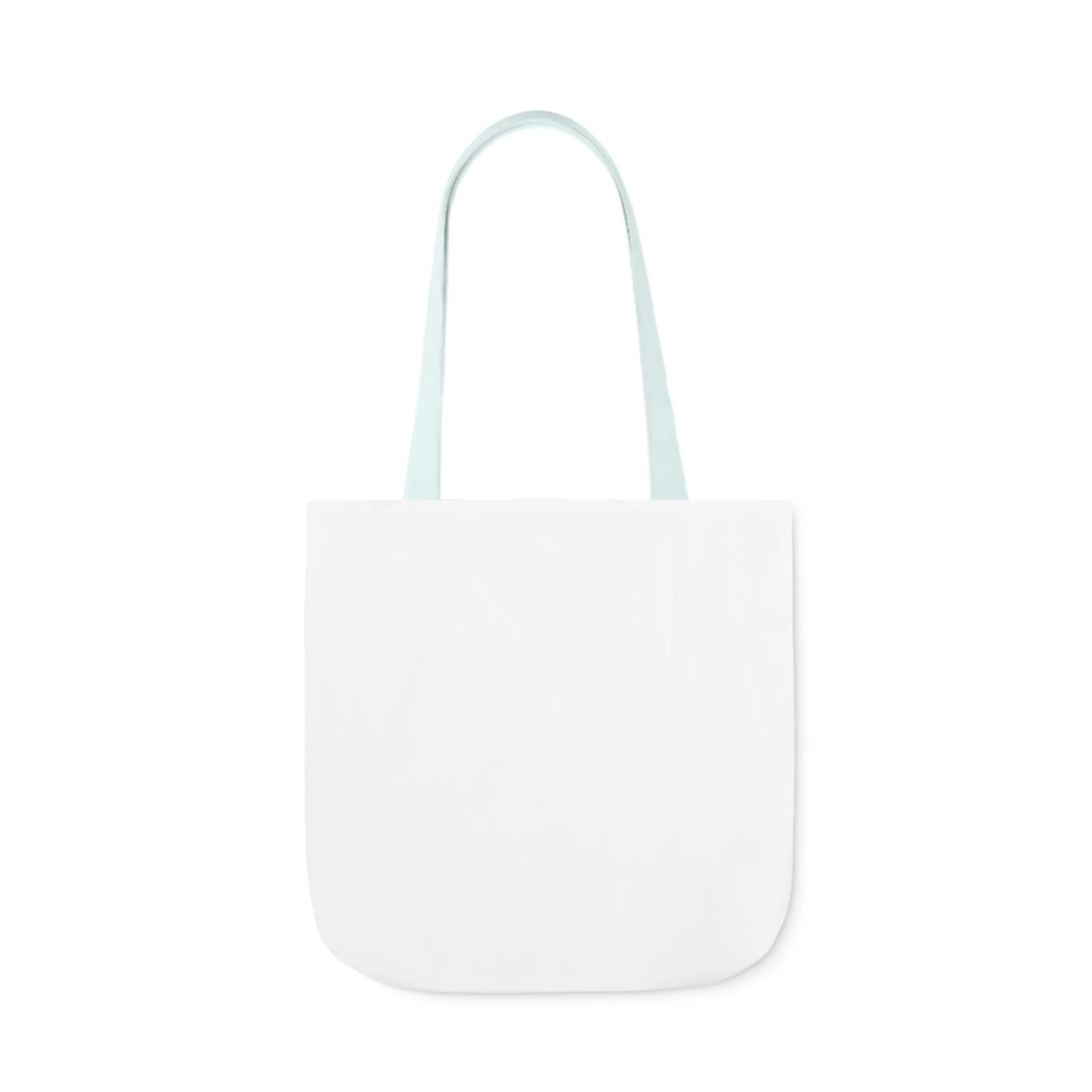 Unstoppable Wildflowers Canvas Tote Bag with Colorful Straps