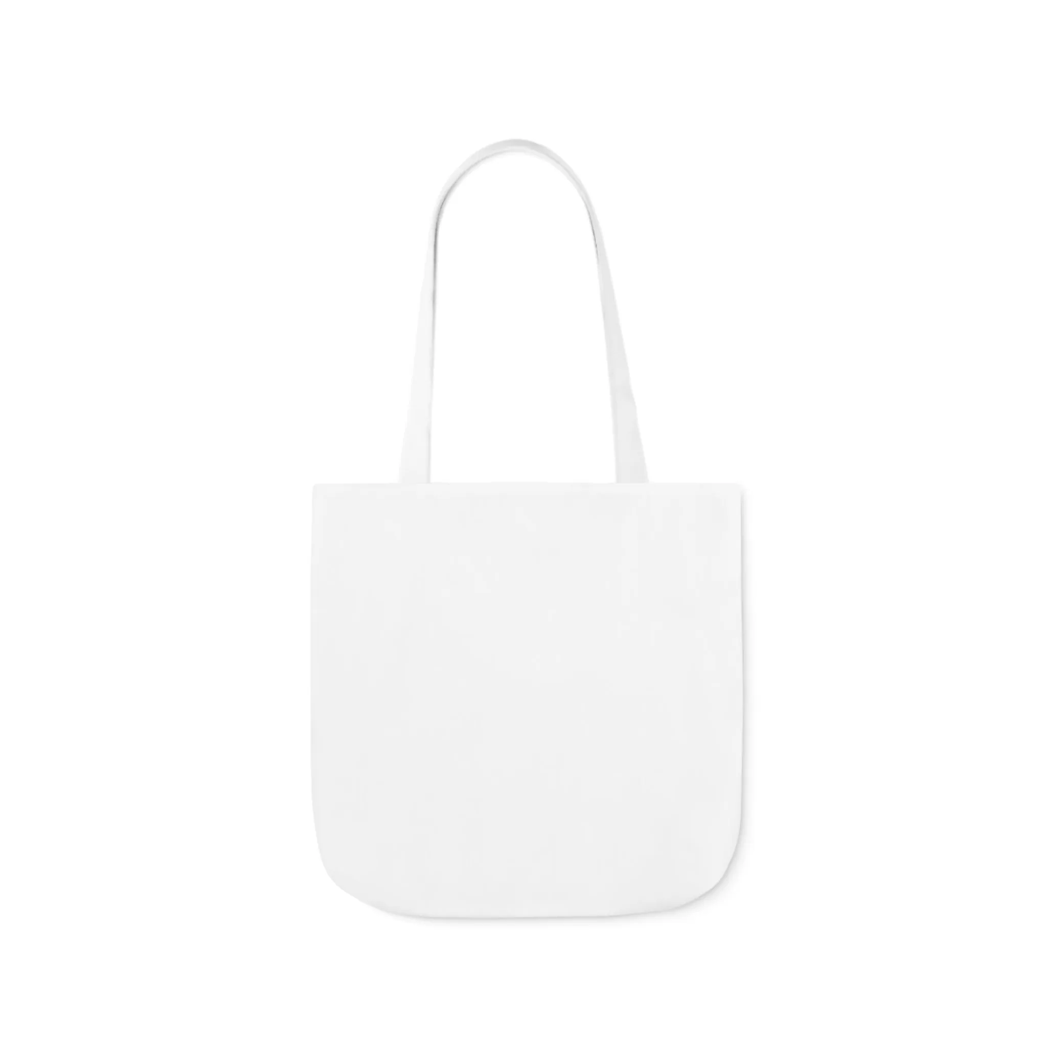 Unstoppable Wildflowers Canvas Tote Bag with Colorful Straps