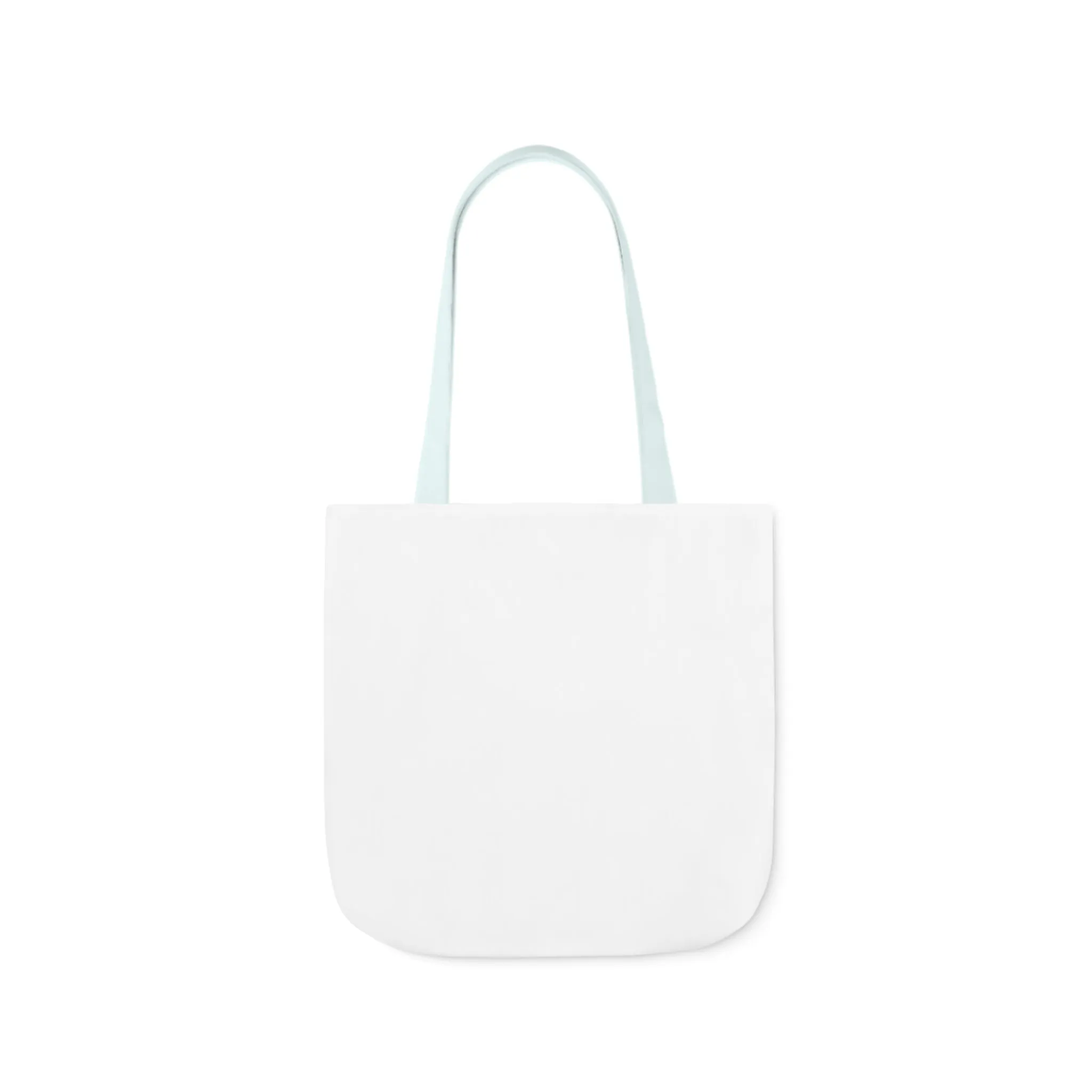 Unstoppable Wildflowers Canvas Tote Bag with Colorful Straps