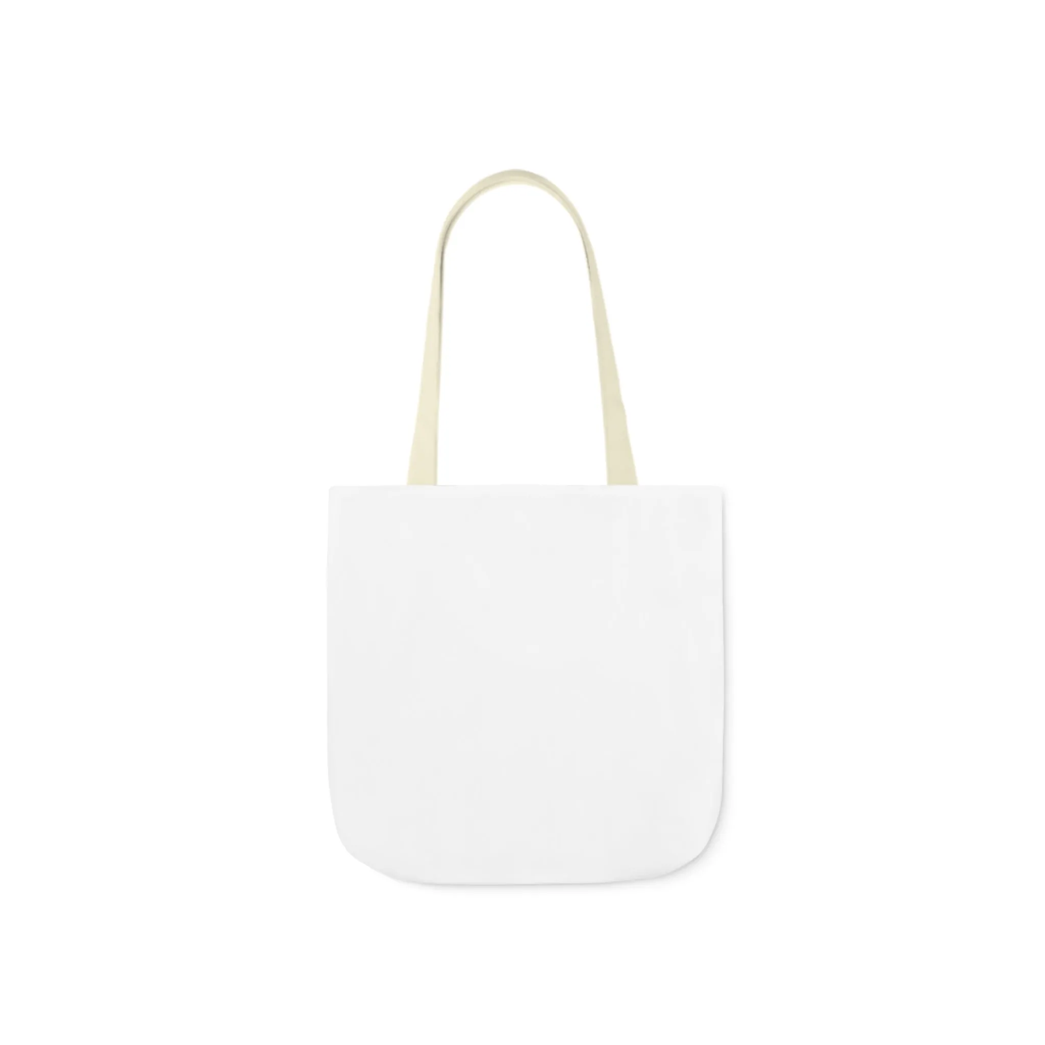 Unstoppable Wildflowers Canvas Tote Bag with Colorful Straps