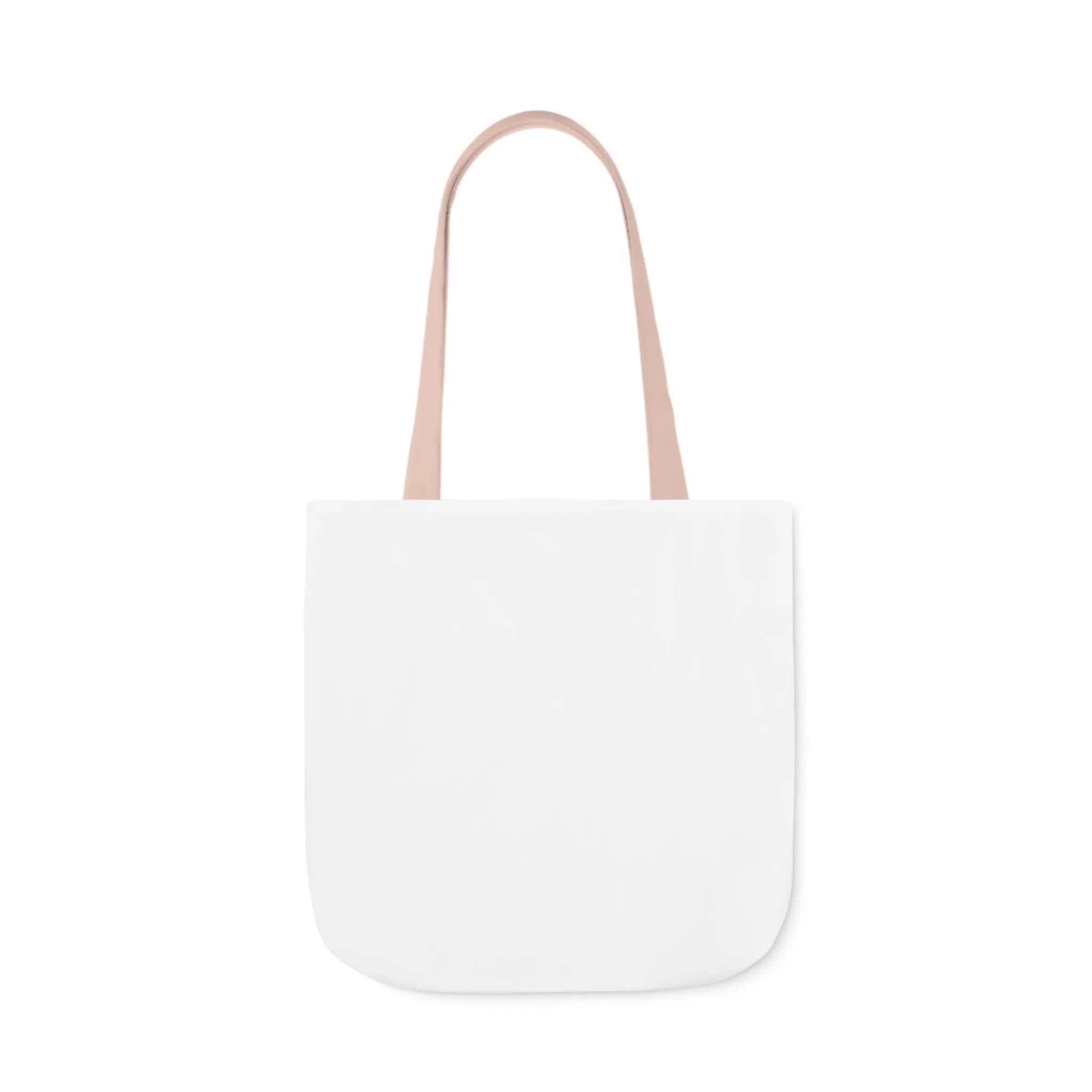Unstoppable Wildflowers Canvas Tote Bag with Colorful Straps