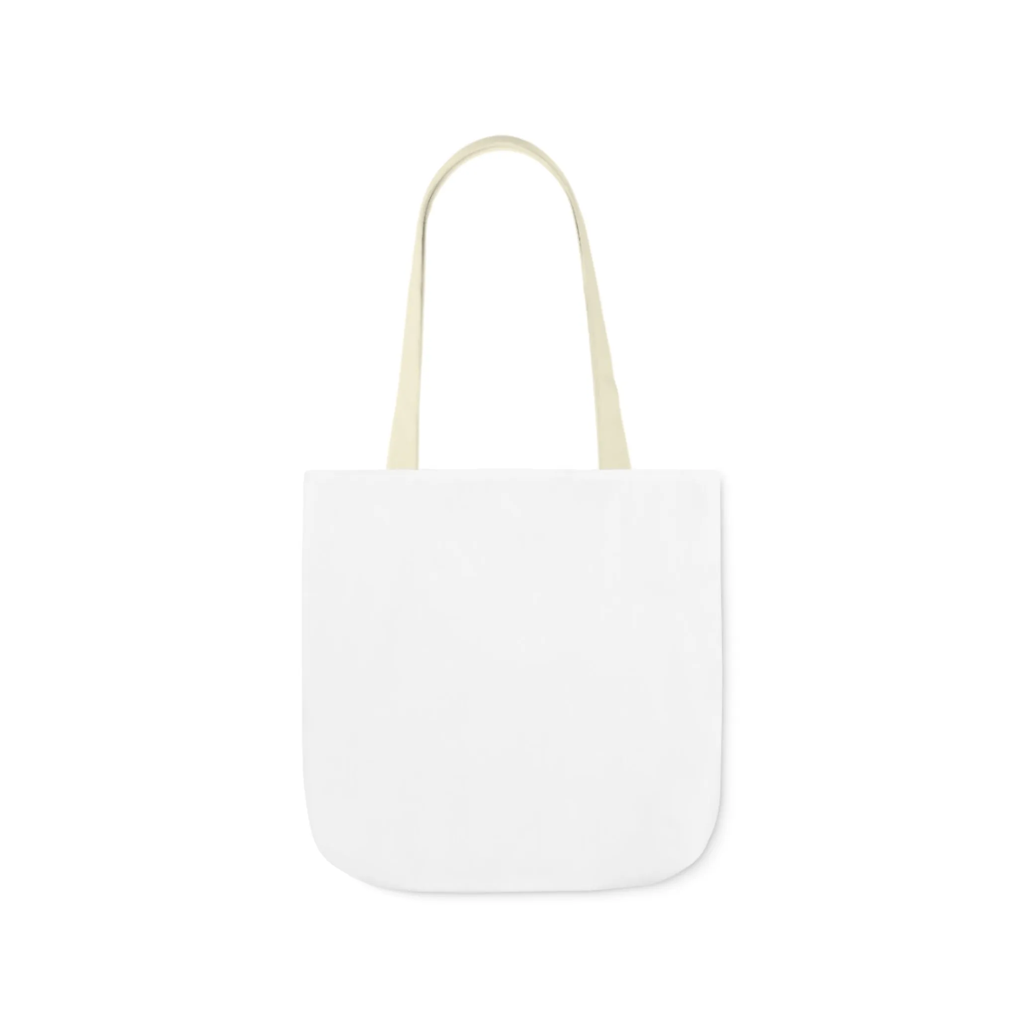 Unstoppable Wildflowers Canvas Tote Bag with Colorful Straps